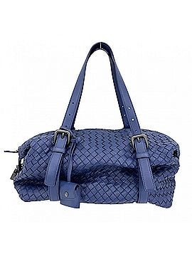 Bottega Veneta Bottega Veneta Men's Intrecciato Montaigne Tote Bag, Shoulder Leather, Blue, Matte Black Hardware (view 2)