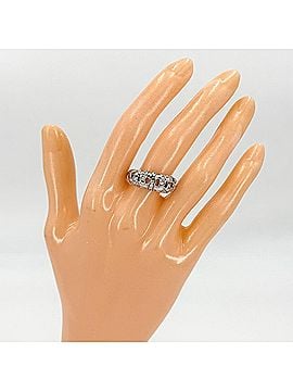 Tiffany & Co. Tiffany &amp; Co. Women's Woven Ring, 18K White Gold (Au750), Diamond, Approx. 6.6g (view 2)