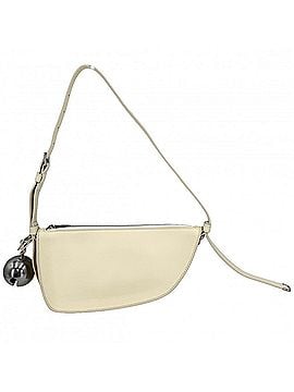 Burberry Burberry Shoulder Bag for Men and Women, Mini Shield Sling Bag, White, BURBERRY 80758521, Leather, Ivory, Silver Hardware (view 2)