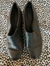 Clarks 100% Leather Solid Black Ankle Boots Size 9 - photo 5