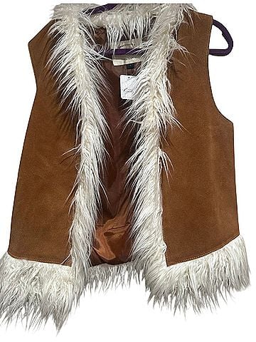 Free People Faux Fur Vest (view 1)