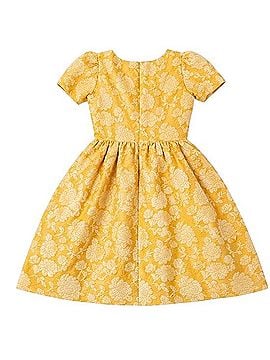 Rachel Parcell Yellow Floral Jacquard Dress Casual Dress (view 2)