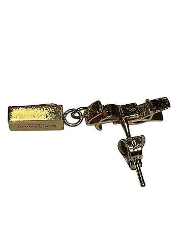 Yves Saint Laurent Yves Saint Laurent Saint Laurent Cassandra Single Earring (One Earring) - Total Weight 1.2g GP Glass Item Number 746624Y1526 (view 2)