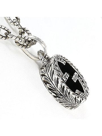 Gucci Gucci Interlocking G Silver Necklace, Total Weight 17.9g, 44cm, Jewelry (view 2)