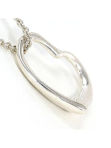 Tiffany & Co. Tiffany &amp; Co. Open Heart Silver Necklace, Total Weight 4.5g, 38cm, Jewelry (view 2)
