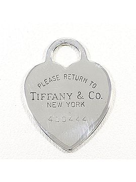 Tiffany & Co. Tiffany &amp; Co. Return to Heart Tag Silver Pendant Top, Total Weight 4.0g, Jewelry (view 1)