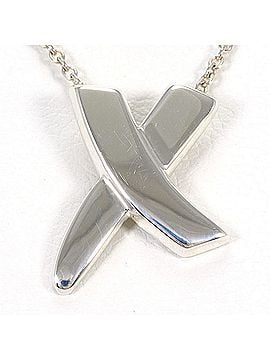 Tiffany & Co. Tiffany &amp; Co. Kiss Silver Necklace, Total Weight 2.8g, 41cm, Jewelry (view 1)