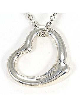 Tiffany & Co. Tiffany &amp; Co. Open Heart Silver Necklace, Total Weight 6.7g, 40cm, Jewelry (view 1)