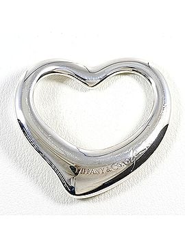 Tiffany & Co. Tiffany &amp; Co. Open Heart Silver Pendant Top, Total Weight 15.3g, Jewelry (view 2)