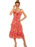 Lush 100% Polyester Floral Multi Color Casual Dress Size S - photo 1