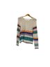 Sundance Stripes White Casual Sweaters Size XS - photo 1