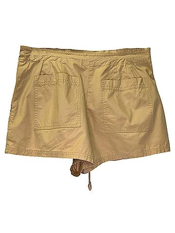 Ulla Johnson Ulla Johnson Camryn Pleated Shorts in Beige Cotton (view 2)