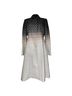 Missoni 100% Rayon Multi Color Missoni Gradient Patterned Flared Coat in Multicolor Rayon Size 8 - photo 1