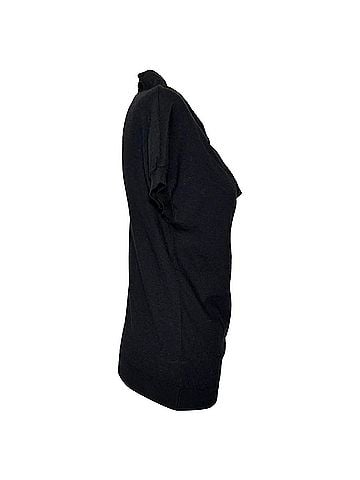 Moschino Moschino Short Sleeve Sweater in Black Wool (view 2)