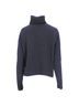 Prada 100% Wool Blue Prada Ribbed Turtleneck Sweater in Navy Blue Wool Size 2 - photo 3