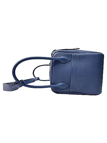 Hermès Hermès Lindy 26 Shoulder Bag in Navy Blue Leather (view 2)