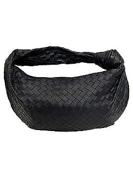 Bottega Veneta Bottega Veneta Teen Jodie Shoulder Bag in Black Lamb Leather (view 1)