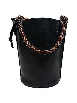 Loewe Loewe Gate Bucket Bag in Black Calfskin Leather (view 1)