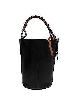 Loewe Loewe Gate Bucket Bag in Black Calfskin Leather (view 2)