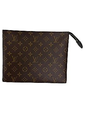 Louis Vuitton Louis Vuitton Poche Toilette NM Cosmetic Pouch in Brown Leather (view 1)
