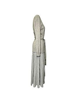 Altuzarra Altuzarra Manuel Belted Cardigan Midi Dress in Grey Viscose (view 2)