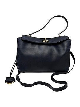 Balenciaga Balenciaga Rodeo Small Shoulder Bag in Navy Blue Leather (view 1)