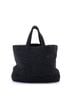 Prada 100% Raffia Black Logo Tote Raffia Large One size - photo 4