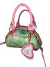 Juicy Couture Print Pink Green Satchel One size - photo 1