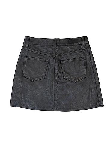 Paige Aideen Denim Skirt (view 2)