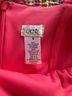 Cache 55% Polyester 42% Cotton 3% Spandex 100% Polyester Pink Cocktail Dress Size 6 - photo 4