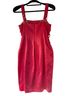 Cache 55% Polyester 42% Cotton 3% Spandex 100% Polyester Pink Cocktail Dress Size 6 - photo 2