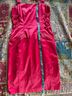 Cache 55% Polyester 42% Cotton 3% Spandex 100% Polyester Pink Cocktail Dress Size 6 - photo 6