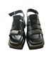 Vagabond 100% Leather Solid Black Sandals Size 6 - photo 1