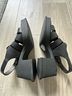 Vagabond 100% Leather Solid Black Sandals Size 6 - photo 7