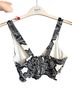 Express Floral Black White Sleeveless Top Size S - photo 2