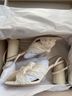 Loeffler Randall Print White Ivory Heels Size 8 1/2 - photo 5