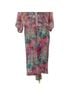 Soft Surroundings 100% Polyester Floral Pink Green Kimono Size L - photo 5