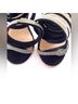 Stuart Weitzman 100% Leather Solid Black Silver Heels Size 6 1/2 - photo 4