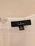 Lulus 100% Polyester White Casual Dress Size XL - photo 3