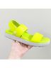 Keen 100% Recycled Polyester Solid Green Yellow Sandals Size 9 - photo 4