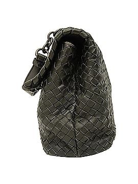 Bottega Veneta Bottega Veneta Medium Olimpia Shoulder Bag in Grey Nappa Leather (view 2)