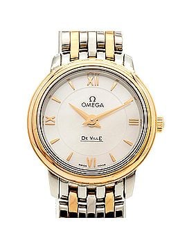 Omega Omega De Ville Prestige 424.20.24.60.05.002 White Dial Women's Watch (view 1)