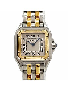 Cartier Cartier Panthère SM 2-Row Two-Tone W25029B6 Beige Dial Women's Watch (view 1)