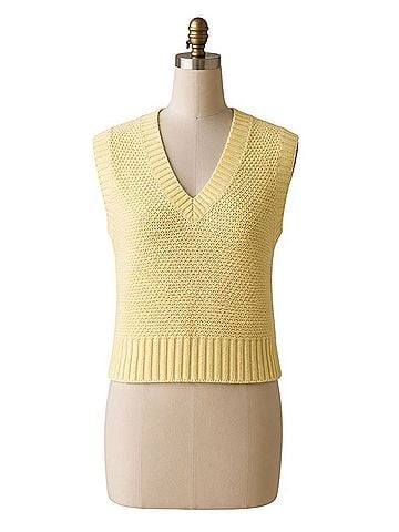 Ann Taylor LOFT V-Neck Sweater Vest Sweater Vest (view 1)