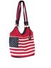 The Sak Stripes Red White Blue Leather Tote One size - photo 1