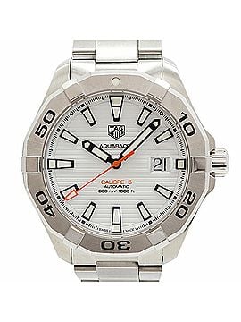 TAG Heuer TAG Heuer Aquaracer Calibre 5 Way2013 White Dial Men's Watch (view 1)