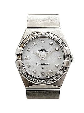 Omega Omega Constellation Diamond 123.15.24.60.55.005 White Dial Women's Watch (view 1)