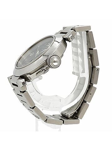 Cartier Cartier Pasha C W31043M7 Black Dial Men's Watch (view 2)