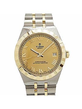 Tudor Tudor Royal 36mm 2836C1A3 Gold Dial Watch (Boys' Size) (view 1)