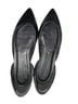 French Connection Black Flats Size 8 - photo 1
